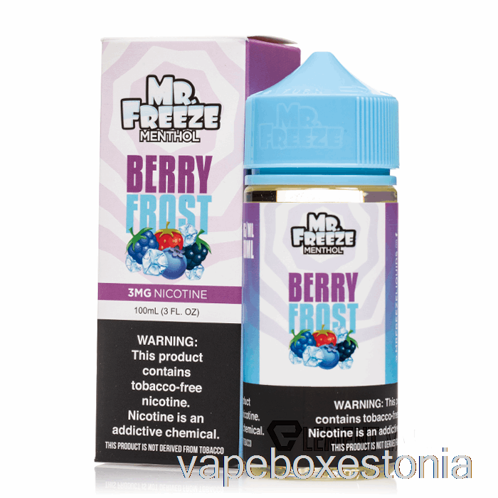 Vape Box Estonia Berry Frost - Mr Freeze - 100ml 6mg